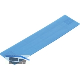 GLUSKE BKV Gitterklotz 100 x 28 x 2 aus Kunststoff blau (Verglasungsklotz)