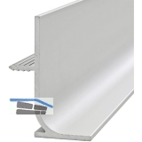 Griffmulde Aktor L-Profil vertikal, L 5000 mm, H 46 mm, Alu natur eloxiert