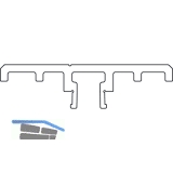 HAUTAU ThermoTop 2 Adapterprofil, L=3500 mm, grau