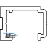 HAUTAU ATRIUM Fhrungsschiene, L=6070 mm, Aluminium Silber eloxiert