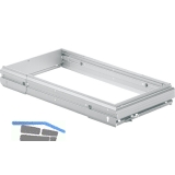 HETTICH SYSTEMA TOP 2000 Hngeregistratur-Rahmen, Auenbreite 368-540 mm, Alu-F.