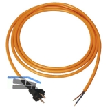 Elektrogerte-Anschlussleitung PUR 2 x 1.0 mit Stecker Lnge 5 m IP20