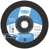 TYROLIT Trennscheibe gekrpft Premium*** 125 x 2.5 mm 2in1 Form 42