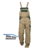 FRISTADS/KANSAS Latzhose Icon grau/schwarz Gr.46 65% PE/ 35% BW