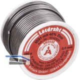 Kolofonium-Ltdraht (Rhren-Lot)  2 mm Rolle =250 g