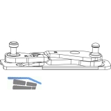 MACO Ecklager 3-flg. Multi Power, Holz FT 24, 13V, links (215829)