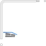 MACO Einstellschlssel f. i.S.-Zapfen u. Schlieteile, TX15, ISK 4 mm (43647)