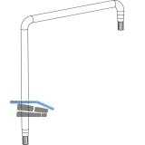 MACO Einstellschlssel f. i.S.-Zapfen, TX15, 2 x gebogen, L=75 mm (44192)