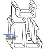 MACO Fiber-Therm Grundkrper Verbreiterungsverbinder 140 mm, silber (455125)