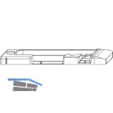 MACO Kippschlieteil links, Falzluft 12 mm glatt, Eurofalz 24 mm, 13V (359004)