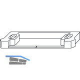 MACO MT Hebeteil Falzluft 12 mm, Eurofalz 18 mm, 9V, silber, universal (95113)