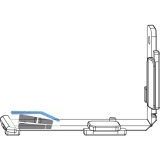 MACO Multi Power Unterlage Typ 05, links unten/rechts oben, grau (364071)