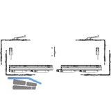 MACO SKB-Z Grundkarton, Schema A, 200 kg, Versatz 13 mm, rechts, silber (455511)