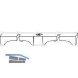 MACO-TRONIC Formteil f. Reedkontakt RVS Typ 1, PVC, wei (363182)