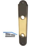 MARCHESI LS LFFELFORM/POSTHORN, WC90 mm, Messing patiniert