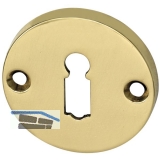 MARCHESI Drckerrosette 50 mm, Ansatz 18 mm, Messing poliert