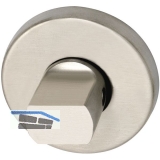 MARCHESI WC, -Rosette  50 mm, Hhe 11 mm, m. Schlitzkopf u. Drehknopf, Edst.