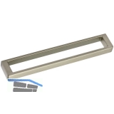 Mbelgriff CUBICO B201, LA192, Zinkdruckguss Edelstahl Effekt
