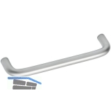 Griff Sulis  10 mm, LA 352 mm, Breite 362 mm, Stahl verchromt matt