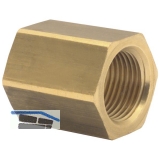 Druckluft Muffe mit IG 1/2\&quote; aus Messing