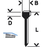 BOSCH Ngel Typ 47 Lnge 16 mm Breite 1,8 mm