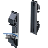 HETTICH SYSTEMA TOP 2000 Orgaclip, Kunststoff schwarz