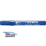 LYRA Permanent-Marker 111 Strichbreite 2-6 mm blau schrge Spitze