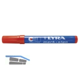 LYRA Permanent-Marker 111 Strichbreite 2-6 mm rot schrge Spitze