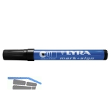 LYRA Permanent-Marker 111 Strichbreite 2-6 mm schwarz schrge Spitze