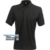 ACODE Polo-Shirt Basecamp Uni schwarz Gr.52/54 (L) 100% Baumwolle