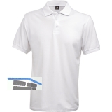ACODE Polo-Shirt Basecamp Uni wei Gr.46 (S) 100% Baumwolle
