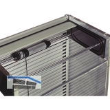 Smart Case Beschlag-Kassettenmodul, KB 600 mm, Aluminium natur eloxiert