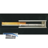 GEO I Standard Rollschubfhrung 350mm; Teilausz.25kg; RAL 9001 wei