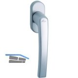 ROTO Fenstergriff ROTOLINE - verdeckt geschr., 7 x 30 mm, Alu messingfrbig