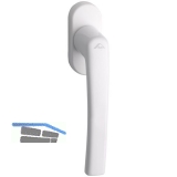 ROTO Fenstergriff ROTOLINE - verdeckt geschr., 7 x 30 mm, Alu messingfrbig