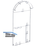 VAUTH-SAGEL UNIVERSAL Schlauch-Kabelhalter 305x 658x 60 mm, Stahldraht RAL 9006