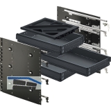 HETTICH SYSTEMA TOP 2000 Schnellmontage-Set Sil Sys, Vollauszug, ET 530, schw.