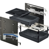 HETTICH SYSTEMA TOP 2000 Schnellmontage-Set Sil Sys,Voll-/berauszug, ET530,schw