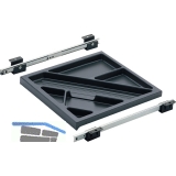 HETTICH SYSTEMA TOP 2000 Schreibmaterial-Auszug Set, EB 380 mm, schwarz