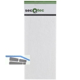 SECOTEC Filzgleiter selbstklebend zum Zuschneiden wei 200X100 mm SB-1