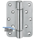 Objektband VN 2929 f. stumpf einsch. Türen, Bandhöhe 120 mm, Edelstahl