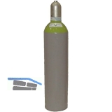 Stahlflasche Mischgas fr Stahl 90% ARGON, 5% CO2, 5% O2 20 Liter