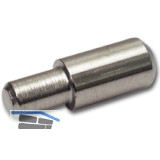 Steckbodentrger Semi, Bohr  5 mm, vernickelt, VPE 100 ST