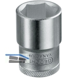 GEDORE Steckschlssel-Einsatz 19 DIN3124 1/2\&quote;vierkant 8.0 mm sechskant