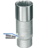 GEDORE Steckschlssel-Einsatz lang D19L DIN3124 1/2\&quote;vierkant 10.0 mm zwlfkant