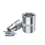 GEDORE Steckschlssel-Einsatz 20 DIN3120 1/4\&quote;vierkant 1/4\&quote;sechskant