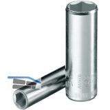 GEDORE Steckschlssel-Einsatz lang 20L DIN3124 1/4\&quote;vierkant 8.0 mm sechskant