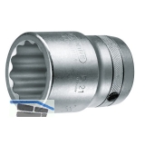 GEDORE Steckschlssel-Einsatz D21 DIN3124 1\&quote;vierkant 36.0 mm zwlfkant