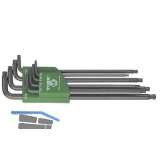 Torx-Stiftschlssel-Satz mit Kugelkopf TX9-40 8-teilig