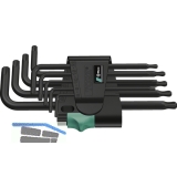 WERA Torx-Stiftschlssel-Satz mit Kugelkopf 967PKL/9 TX 8-40 9-teilig